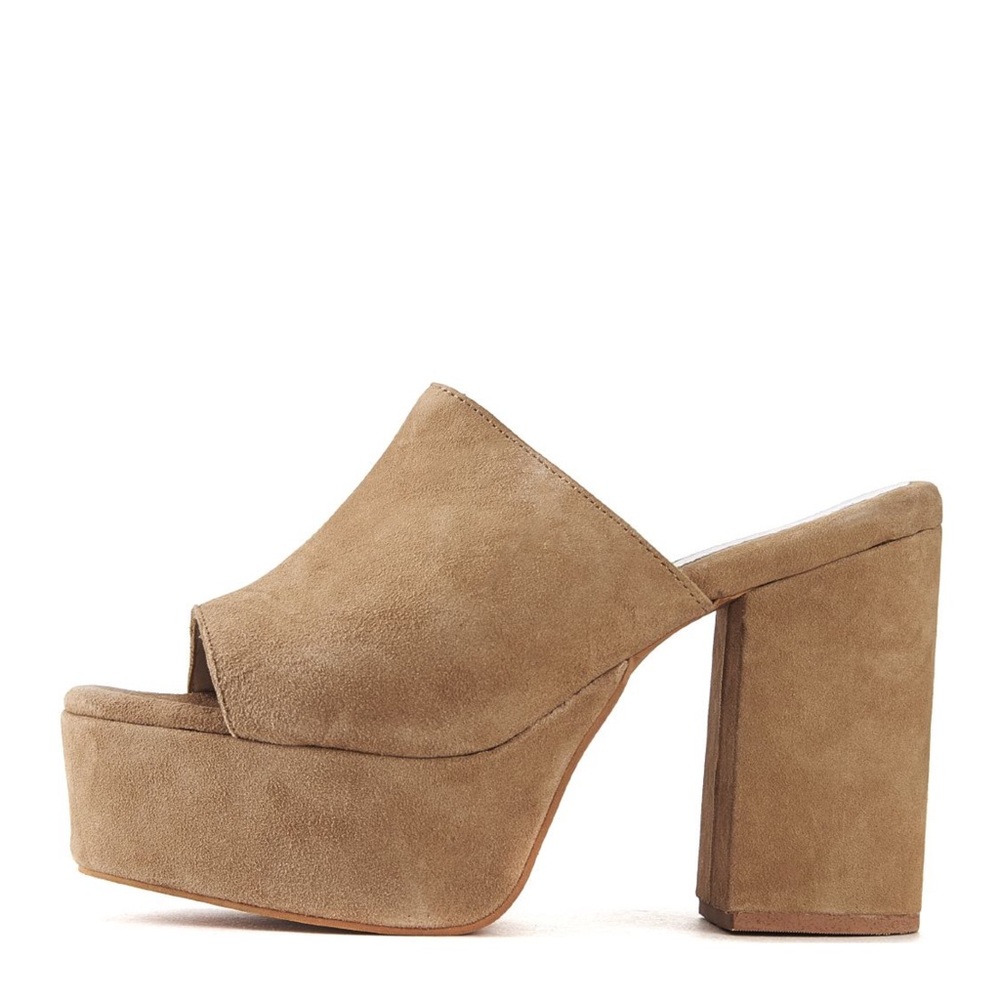 Jeffrey Campbell Pilar Nude Platform Heels